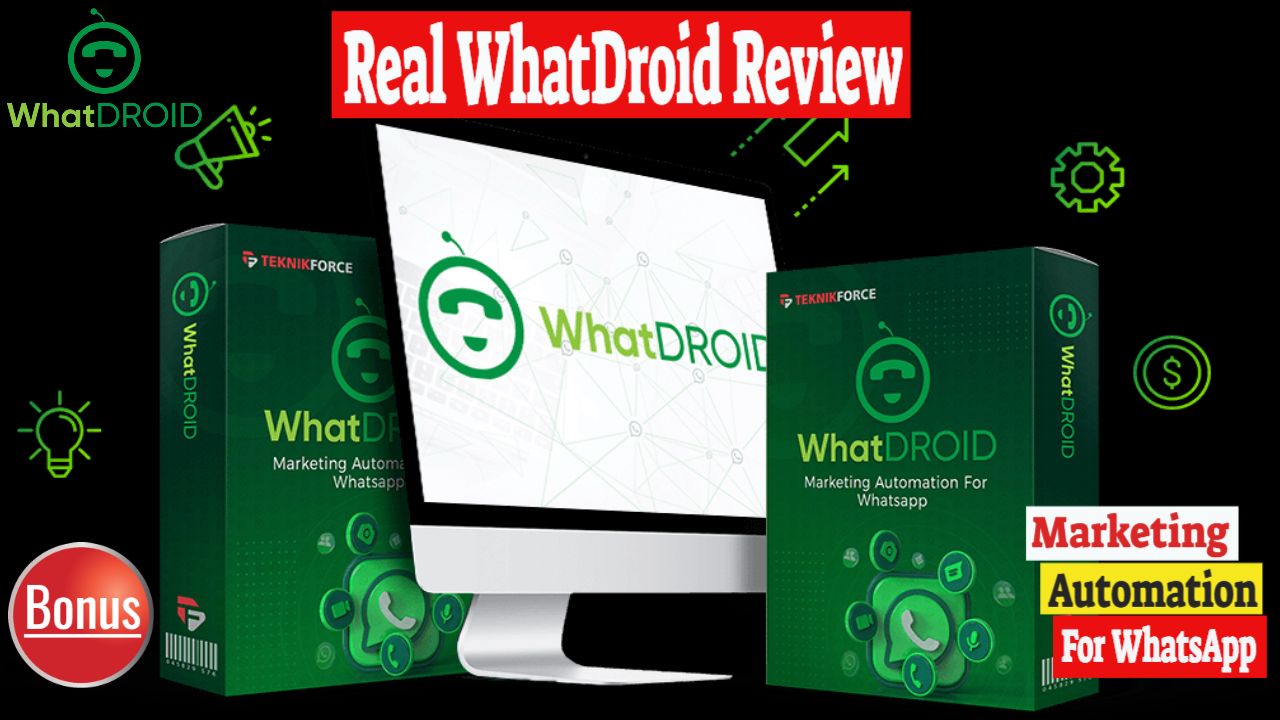 WHATDROIDReview y BonosWHATSAPP software ✨✨ - Gane Dinero Fácil y de  Forma Eficaz